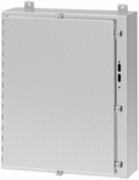 Wallmount Disconnect Enclosure with Clamps Type 4X, 30x25x8, Brushed, SS304