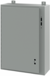 Disconnect Enclosure Type 12, 30 x 21-3/8 x 8 Inch, Gray Steel, NEMA 12