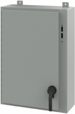 Disconnect Enclosure Type 12, 30 Inch x 21-3/8 Inch x 8 Inch, Steel