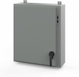 Disconnect Enclosure, 30.00x25.38x8.00 Inch, Gray Steel, NEMA Type 12