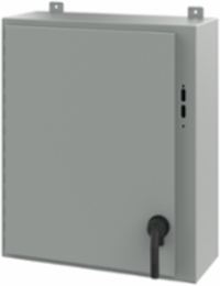 Disconnect Enclosure Type 12, 30.00x25.38x10.00 Inch, Gray Steel