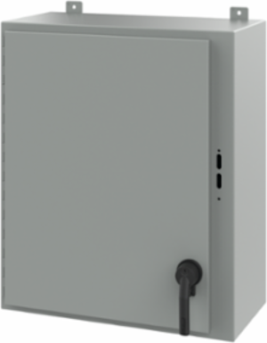 Disconnect Enclosure Type 12, 30.00x25.38x12.00 Inch, Gray Steel