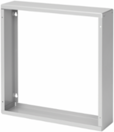 Screw-Cover Pull Box Extender Type 1, fits 36.00x24.00, Gray, Steel