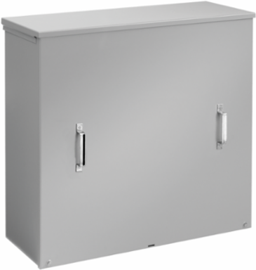CT Cabinet Screw-Cover Type 3R, 36 Inch x 30 Inch x 11 Inch, Gray, Steel