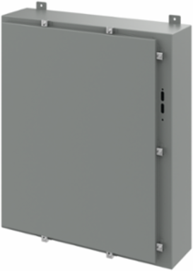 Disconnect Enclosure Type 4, 36 Inch x 31 Inch x 8 Inch, Steel, Gray, NEMA 4