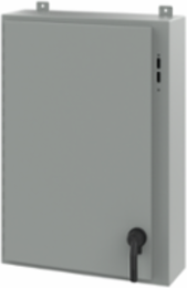 Disconnect Enclosure Type 12, 36 x 25.38 x 8 Inch, Steel, Gray, NEMA 12