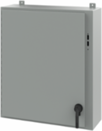Disconnect Enclosure Type 12, 36 Inch x 31-3/8 Inch x 10 Inch, Steel, Gray