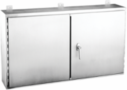 Wallmount 2-Door 3-Point Latch Type 12, 42x60x12, Brushed, SS 304