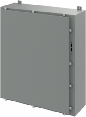 Disconnect Enclosure Type 4, 42 Inch x 37 Inch x 12 Inch, Gray Steel, 87 lbs