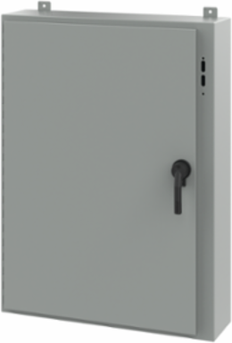 Disconnect Enclosure, 42.00x31.38x8.00 Inch, NEMA 12, Gray Steel