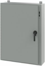 Disconnect Enclosure, 42.00x31.38x8.00 Inch, NEMA 12, Gray Steel