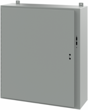 Disconnect Enclosure Type 12, 42 x 37 x 12 Inch, Gray Steel, NEMA 12