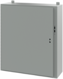 Disconnect Enclosure Type 12, 42 x 37 x 12 Inch, Gray Steel, NEMA 12