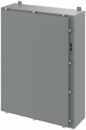 Disconnect Enclosure Type 4, 48 Inch x 37 Inch x 12 Inch, Gray Steel, NEMA 4 Watertight