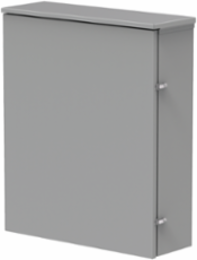 Quick-Release Hinge-Cover with Steel Panel, 54x32x14, Gray, Steel
