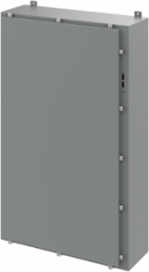 Disconnect Enclosure Type 4, 60 x 37 x 12 Inch, Gray Steel, NEMA 4 Rated