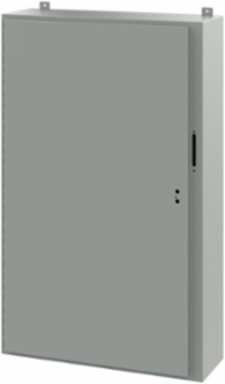 Disconnect Enclosure Type 12, 60 Inch x 37-3/8 Inch x 12 Inch, Gray Steel