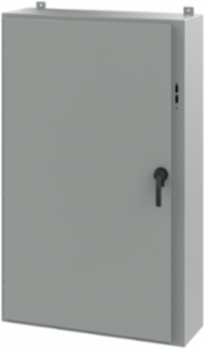 Disconnect Enclosure Type 12, 60 Inch x 37-3/8 Inch x 12 Inch, Gray Steel