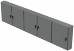 Low-Profile 5-Door Disconnect Enclosure 60 Inch x 196.25 Inch x 16 Inch, Steel, IP55