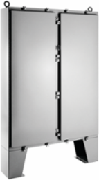 Two-Door with Floorstand Type 4, 62.06x60.06x12.06, Gray, Steel