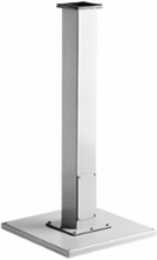Pedestal System Straight Column, 35.00x6.00x6.00, Gray, Mild Steel