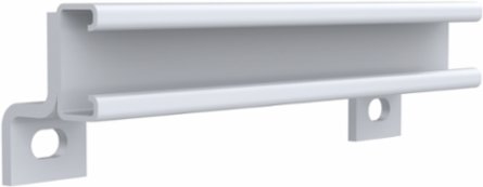 Terminal Block Bracket Kit, fits 6.00, White, Steel