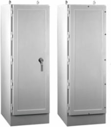 Fiberglass Free-Stand Enclosure, 72x25x24.5 Inch, IP66, NEMA 4X