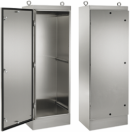Single-Door Freestand Type 4X 1/4-Turn Latches, 72x30x24, Brushed, SS304