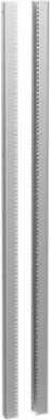 Rack Mounting Angle U Style Type RA, Full Length, fits 72x24, Steel