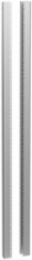 Rack Mounting Angle U Style Type RA, Full Length, fits 72x24, Steel
