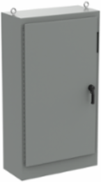 Free-Stand Disconnect Type 4, 72.12 x 40.25 x 18.12 Inch, Gray Steel, NEMA 4