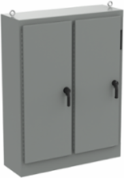 Free-Stand Type 4 Disconnect Enclosure, 72.12 x 54.50 x 18.12 Inch, Steel