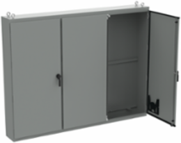 Multi-Door NEMA Type 12 Enclosure, 86.12x112.00x20.12 Inch, Steel
