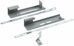 Operator Adapter Universal Cutout, ABB VD Small Handle, Gray, Steel