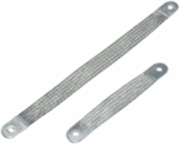 Copper Bonding Strap 6 Inch - Lightweight 0.26 lbs, Tinned Finish