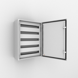 Modular Chassis 980x760x98mm Light Gray Mild Steel