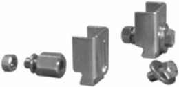 NEMA Style Clamp Block Kit, 2 Blocks, Polished Stainless Steel 316, 3.6mm Thickness