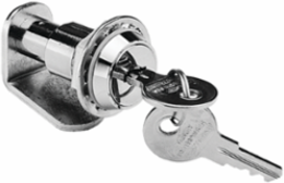 Chrome Plated Steel Lock Kit for Clamp Cover Junction Box, 0.18 lb Weight