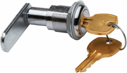 Cylinder Lock Kit, Chrome Plated Steel, Fits Type 12/4 Enclosure, 0.18 lb
