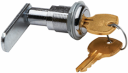 Cylinder Lock Kit, Chrome Plated Steel, Fits Type 12/4 Enclosure, 0.18 lb