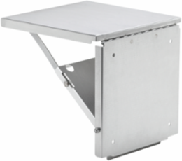 Stainless Steel Folding Shelf, 18 Inch x 18 Inch, Max Load 68 lbs