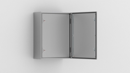 Stainless Steel Inner Door 445 x 392 x 15 mm, Brushed Finish, IP 2XC