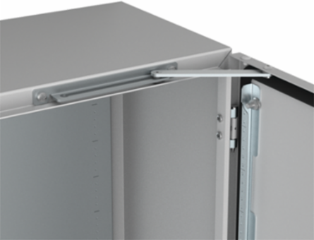 Wall Mounted Door Stop, 16 x 164 x 3 mm, Zinc Plated Mild Steel