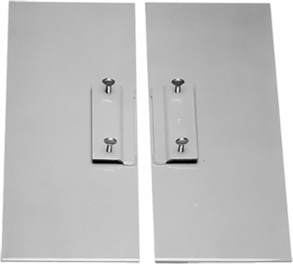 Floor-Stand Enclosure Stabilizers, Orange, Steel, 29.3 lbs, Powder Coated