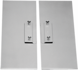 Floor-Stand Enclosure Stabilizers, Orange, Steel, 29.3 lbs, Powder Coated