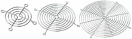 Finger Guard for 4 Inch Compact Axial Fan, Chrome Plated Steel