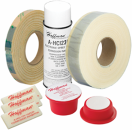 Corrosion Inhibitor Emitter for 10 Cubic Feet, Package of 12, Alum/Black