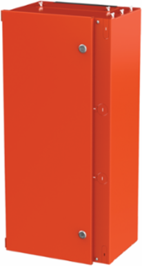 Large Internal Disconnect Shield 32x15x9.75 Inch, OSHA Safety Orange Steel, 200-600 Amps
