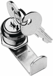 Steel Latch Kit for Type 1 Enclosure, Chrome Plated, 23 Inch x 25 Inch