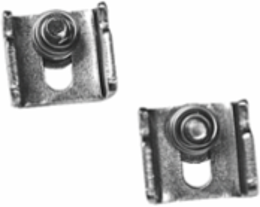 Wall-Mount Enclosure Clamp Kit, 0.74x1.09x0.97 Inch, Polished Stainless Steel